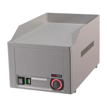 Fry Top Griddle 32x48 electric durable chrome grooved table 230 v | REDFOX - FTRC 30 E