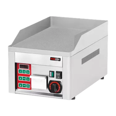 Smooth grill board durable chrom with digital timer | REDFOX - FTHC 30 ED