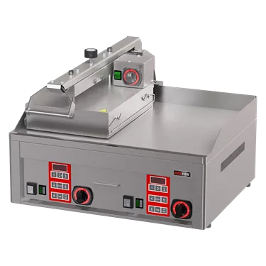 Semi -automatic steak grill durable chrome | REDFOX - KDA 63 ED