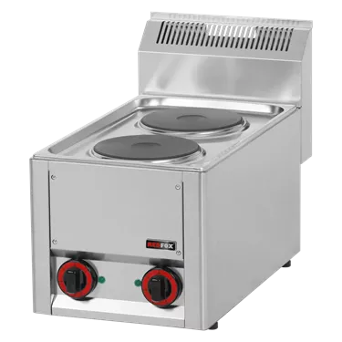 Cooking range electric 2x plate without cabinet 230 V | REDFOX - SP 30 EL