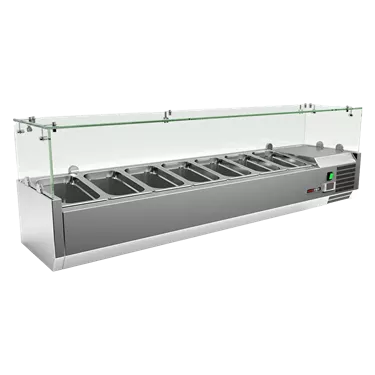 Cooling display 7x GN 1/4 | REDFOX - MCH 4150