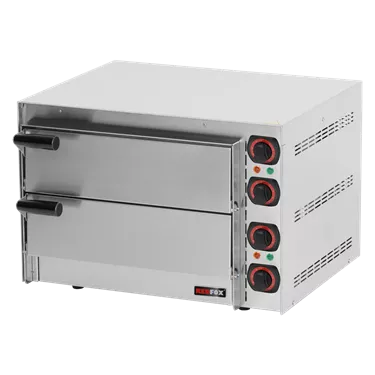 Pizza oven counter top 2 chambers  | REDFOX - FP 66 R