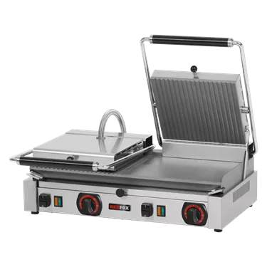 Panini grill combined electric 57x24 400 V | REDFOX - PD 2020 M