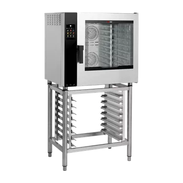 Electric convection oven reinforced version Direct steaming Color touch screen Automatic cleaning Right-hinged door 7x GN 1/1 | REDFOX - MPDN 0711 X ERAM