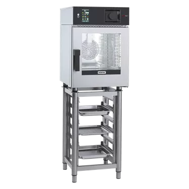 Combi convection steam oven MINI electric 6x GN 1/1 automatic cleaning direct steam touch screen 5´´ 400 V | REDFOX - MSDBD 0611 E