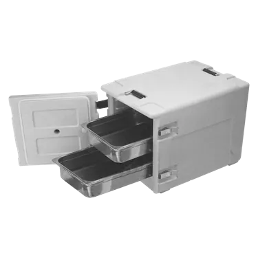 Isothermal container front opening 30 | REDFOX - FRONT 1/1