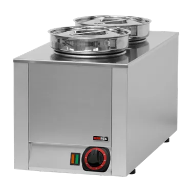 Bain Marie 2 containers dry | REDFOX - BM 02 D