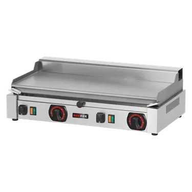 Fry-top griddle plate electric smooth counter top 230 V | REDFOX - PD 2020 LB
