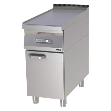 Worktop  40x83 - 1x drawer GN 1/1, 1x door | REDFOX - PP 90/40 D