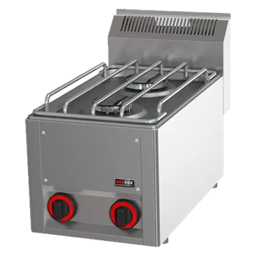 Cooking range gas 2x burner without cabinet | REDFOX - SP 30 GL