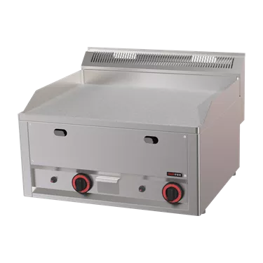 Fry Top Griddle 65x48 gas durable chrome smooth without cabinet | REDFOX - FTHC 60 GL