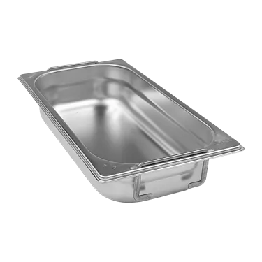 GN container GN 1/3 - 65 handles stainless steel | REDFOX - GN 1/3-65 U