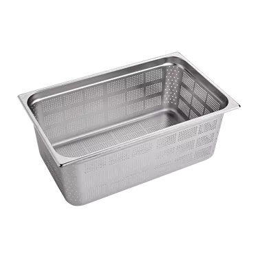 GN container perforated GN 1/1 - 200 stainless steel | REDFOX - GND 1/1-200