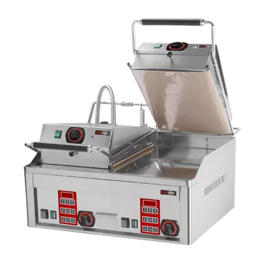 Fry-top griddle plate electric smooth chrom | REDFOX - FTHC 60 ED + 2x KD 30 T