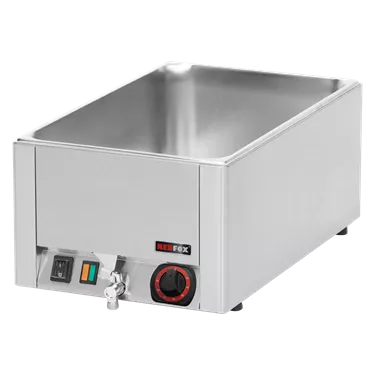Bain marie electric GN 1/1 - 150 with drain tap | REDFOX - BMV 1115