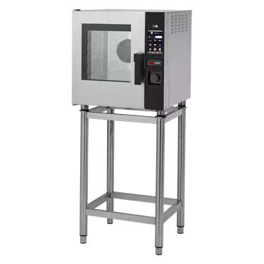 Combi convection steam oven electric 5x GN 2/3 direct steam touch screen automatic cleaning left door | REDFOX - MPD 0523 ELAM