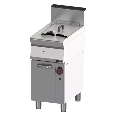 Gas fryer 0,8 kW/l, 15 l on cabinet | REDFOX - FE 70/40 G