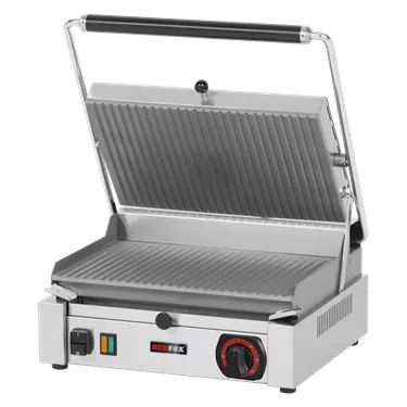 Panini grill grooved electric 37x24 230 V | REDFOX - PM 2015 R