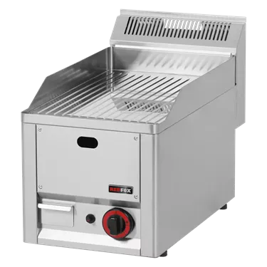 Grill plate 32x48 gas chrome grooved without base | REDFOX - FTRC 30 GL