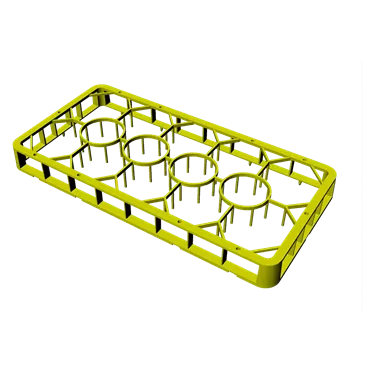 Blue universal extender 50x50x4 | REDFOX - C 1413