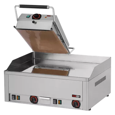 Clam grill electric 2 cooking areas 65x48 counter top | REDFOX - KD 63 E