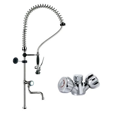 One hole tap with shower | REDFOX - DOC 3+