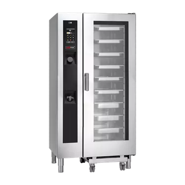 Convection oven electric 20x GN 1/1 Spray, touch color display, right door | REDFOX - MPD 2011 ERAM