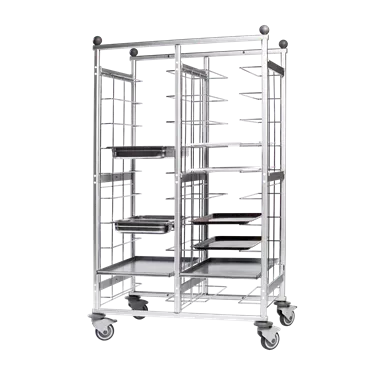 Racking trolley  20 trays | REDFOX - VR 20 P