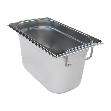 GN container GN 1/4 - 150 handles stainless steel | REDFOX - GN 1/4-150 U
