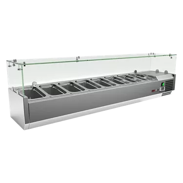 Cooling display 7x GN 1/4 | REDFOX - MCH 4160