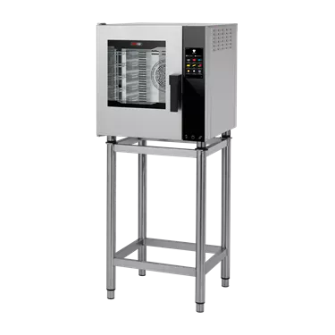 Electric convection oven reinforced version Direct steaming Color touch screen Automatic cleaning Left-hinged door 5x GN 2/3 | REDFOX - MPDN 0523 X ELAM
