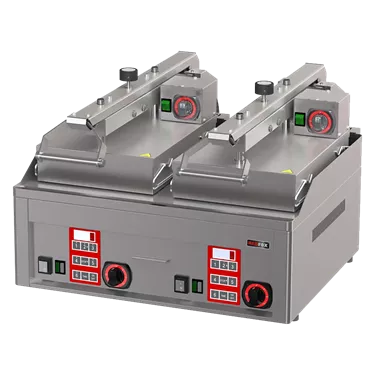 Semi -automatic steak grill durable chrome | REDFOX - KDA 66 ED