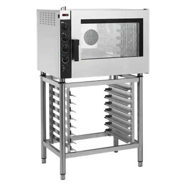 Combi convection steam oven electric 5x GN 1/1 electromechanical, direct steam 400 V | REDFOX - EPM 0511 E