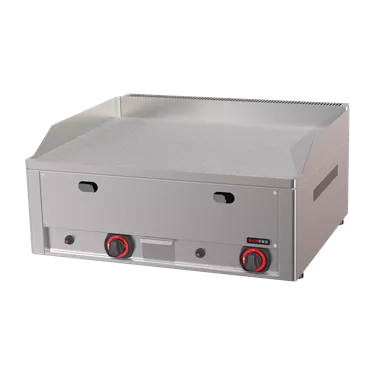 Fry Top Griddle 65x48 gas durable chrome smooth desktop | REDFOX - FTHC 60 G