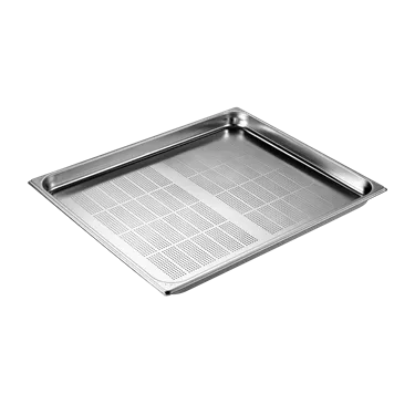 GN container perforated GN 2/1 - 40 stainless steel | REDFOX - GND 2/1-40