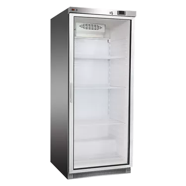 Cooling cabinet 570 l glass door GN 2/1 stainless steel | REDFOX - DR 600 GS