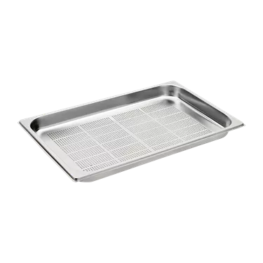 GN container perforated GN 1/1 - 40 stainless steel | REDFOX - GND 1/1-40