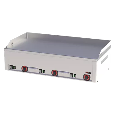 Fry-top griddle plate 97x48 electric smooth counter top 400 V | REDFOX - FTH 90 E