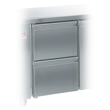 Solid door for saladette 1D-S left | REDFOX - MT DR/L