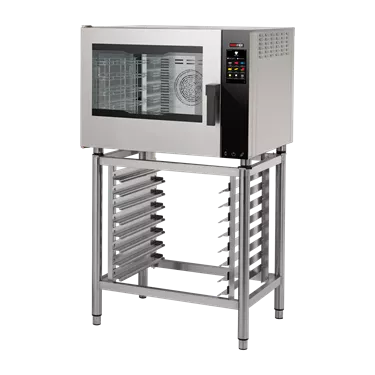 Convection oven electric Direct steam Color touch screen Left-hinged door 5x GN 1/1 | REDFOX - MPDN 0511 EL