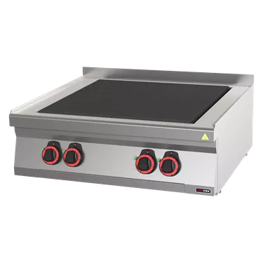 Cooking range electric with 4 solid top plates TOP | REDFOX - SPL 70/08 E