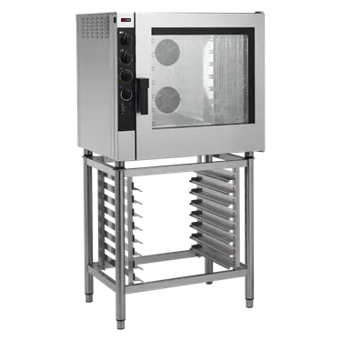 Combi convection steam oven electric 7x GN 1/1 electromechanical, direct steam 400 V | REDFOX - EPM 0711 E