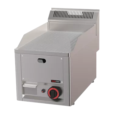 Fry Top Griddle 32x48 gas durable chrome grooved without cabinet | REDFOX - FTRC 30 GL